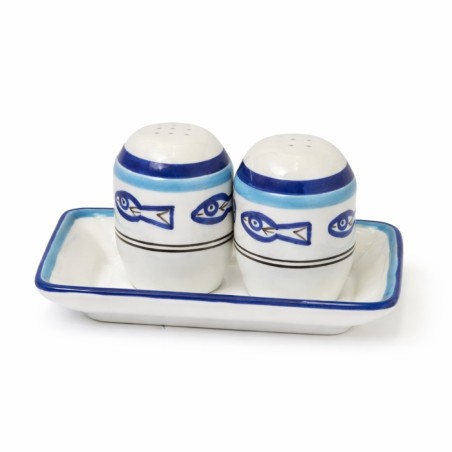 Salt and pepper shakers Corfù Ceramiche De Simone Salt and pepper shakers Corfù Ceramiche De Simone